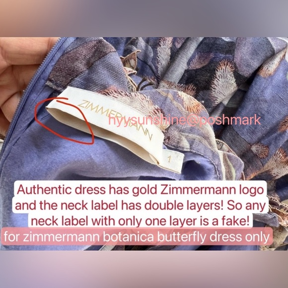 [Caution！read the text clearly!]zimmermann wild botanica butterfly mini dress - Picture 5 of 17